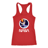 Women's NASA STS-8 Space Shuttle Mission Patch Racerback Tank Top