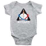 Artemis 1 Mission Patch Baby Bodysuit