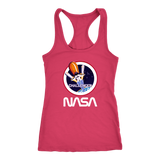 Women's NASA STS-8 Space Shuttle Mission Patch Racerback Tank Top