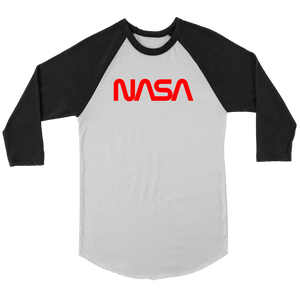 Retro NASA Baseball Raglan