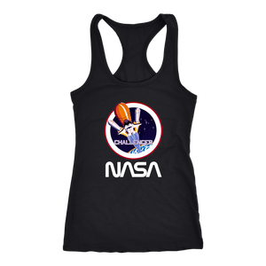 Women's NASA STS-8 Space Shuttle Mission Patch Racerback Tank Top