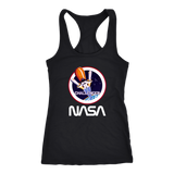 Women's NASA STS-8 Space Shuttle Mission Patch Racerback Tank Top