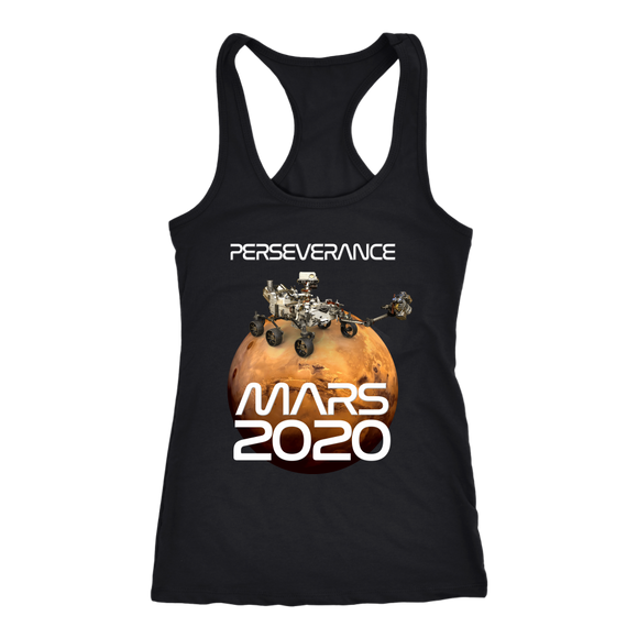 Perseverance Rover Mars 2020 Racerback Tank Top