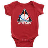 Artemis 1 Mission Patch Baby Bodysuit