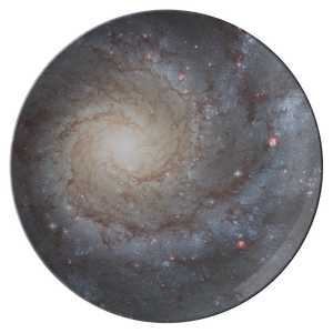 Spiral Galaxy M70 Dinner Plate