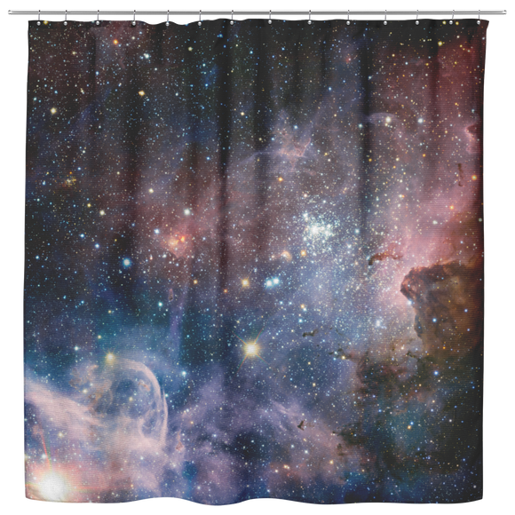 Carina Nebula Shower Curtain