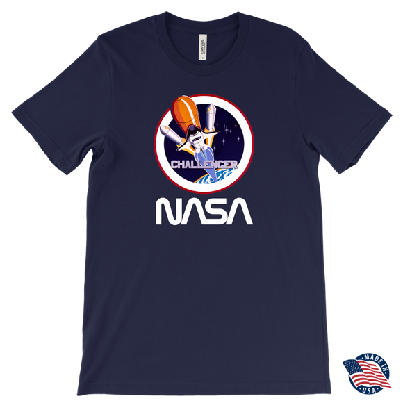 Men's NASA STS-8 Mission Patch T-Shirt - MADE IN USA – The Space