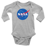 NASA "Meatball" Logo Long Sleeve Baby Bodysuit