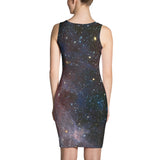 Outer Space Astronomy Fitted Dress