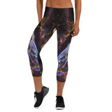 Veil Nebula Capri Leggings