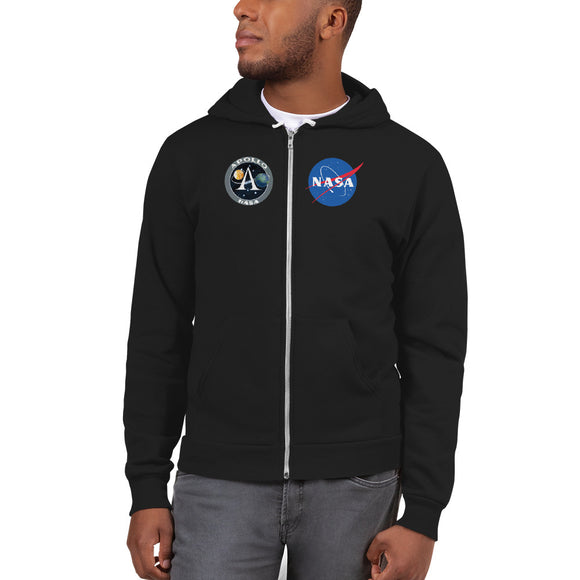 Apollo 11 FRONT AND BACK Design NASA Hoodie sweater