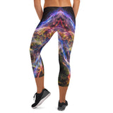 Veil Nebula Capri Leggings