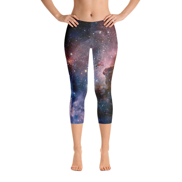 Carina Nebula Capri Leggings