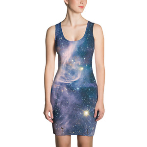 Carina Nebula Fitted Dress