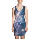 Carina Nebula Fitted Dress