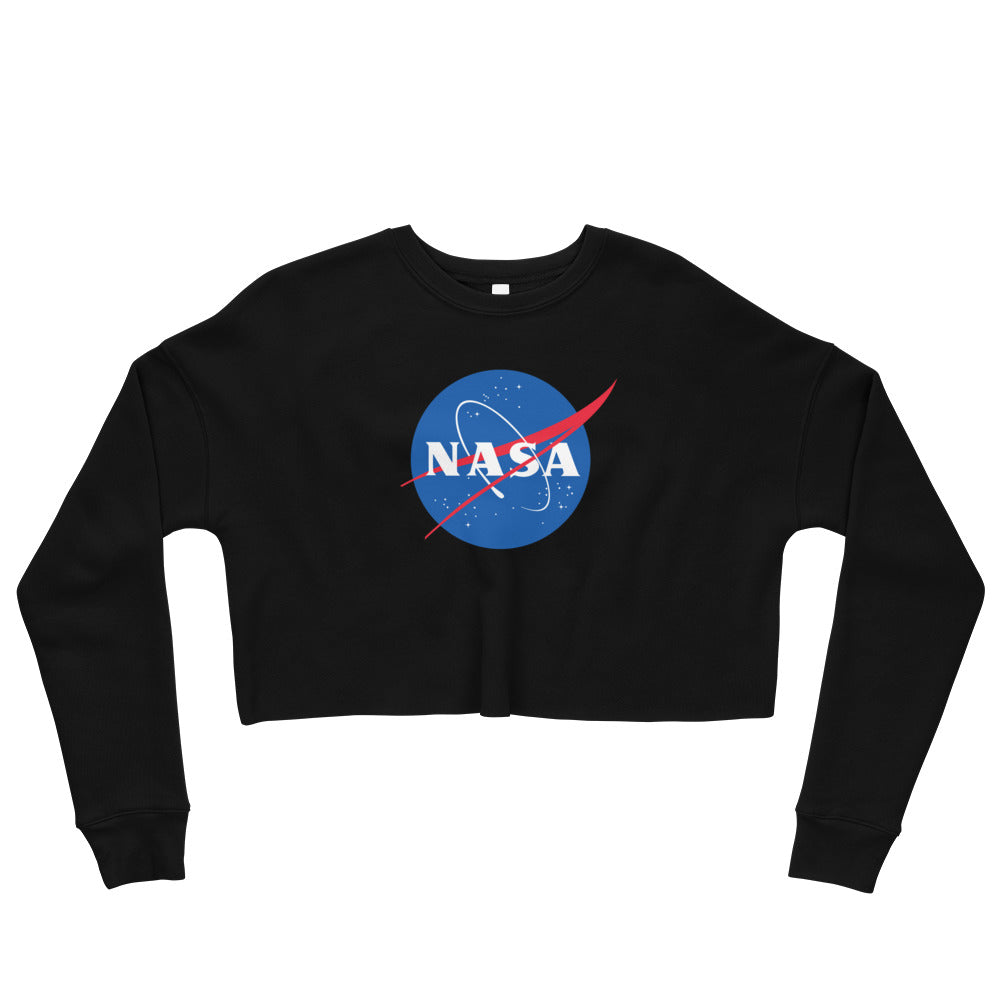 NASA Crop Top Sweatshirt The Space Chronicle