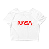 Women’s Retro NASA Crop Tee