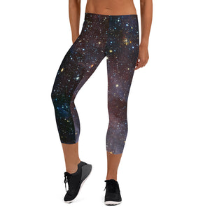 Outer Space Astronomy Capri Leggings