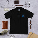 Men's NASA "Meatball" Logo Embroidered Polo Shirt