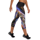 Veil Nebula Capri Leggings