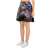 Veil Nebula Flowy Skater Skirt