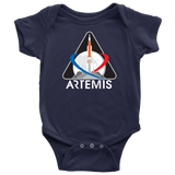 Artemis 1 Mission Patch Baby Bodysuit