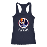 Women's NASA STS-8 Space Shuttle Mission Patch Racerback Tank Top