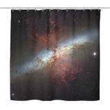 Outer Space Shower Curtains | Galaxy Nebula Astronaut Planet