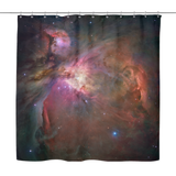 Outer Space Shower Curtains | Galaxy Nebula Astronaut Planet