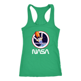 Women's NASA STS-8 Space Shuttle Mission Patch Racerback Tank Top