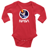 NASA STS-8 Space Shuttle Mission Patch Long Sleeve Baby Bodysuit