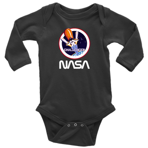 NASA STS-8 Space Shuttle Mission Patch Long Sleeve Baby Bodysuit