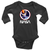 NASA STS-8 Space Shuttle Mission Patch Long Sleeve Baby Bodysuit