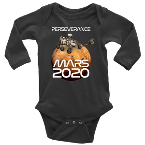 Perseverance Rover Mars 2020 Long Sleeve Baby Bodysuit