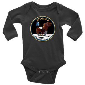 Apollo 11 Long Sleeve bodysuit | NASA Moon Landing baby bodysuit