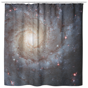 Spiral Galaxy M72 Shower Curtain